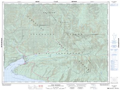 092C09 - PORT RENFREW - Topographic Map