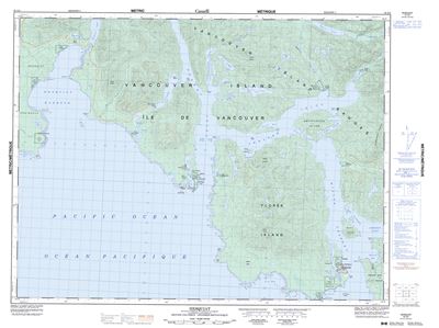 092E08 - HESQUIAT - Topographic Map