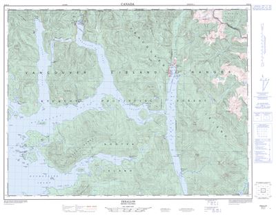 092E15 - ZEBALLOS - Topographic Map