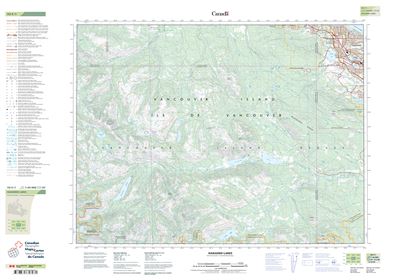 092F01 - NANAIMO LAKES - Topographic Map