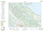 092F07 - HORNE LAKE - Topographic Map