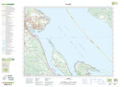 092F10 - COMOX - Topographic Map