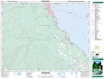 092F14 - OYSTER RIVER - Topographic Map