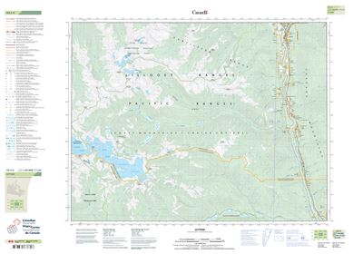 092I04 - LYTTON - Topographic Map