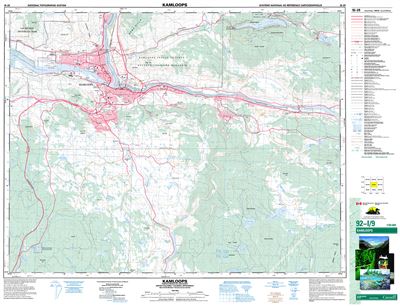 092I09 - KAMLOOPS - Topographic Map