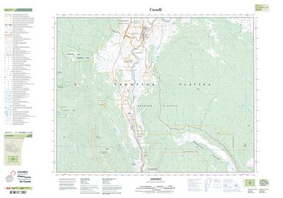 092I11 - ASHCROFT - Topographic Map