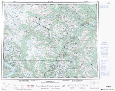 092J - PEMBERTON - Topographic Map