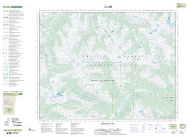 092J10 - BIRKENHEAD LAKE - Topographic Map