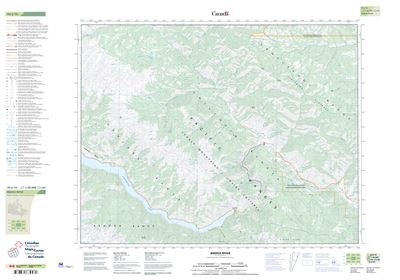 092J16 - BRIDGE RIVER - Topographic Map