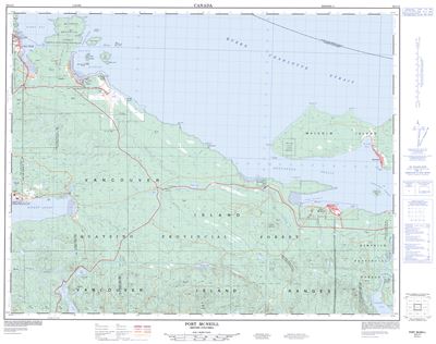 092L11 - PORT MCNEILL - Topographic Map