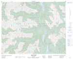 092M15 - TZEO RIVER - Topographic Map