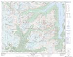 092N01 - CHILKO MOUNTAIN - Topographic Map