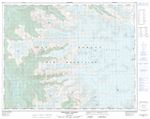 092N02 - HOMATHKO ICEFIELD - Topographic Map