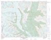 092N05 - KLINAKLINI GLACIER - Topographic Map