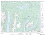 092N09 - TATLAYOKO LAKE - Topographic Map