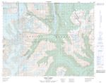 092N13 - KNOT LAKES - Topographic Map