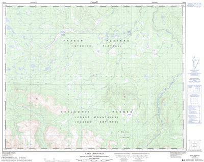 092O06 - ANVIL MOUNTAIN - Topographic Map