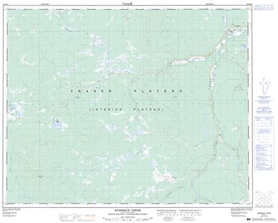 092O11 - BAMBRICK CREEK - Topographic Map