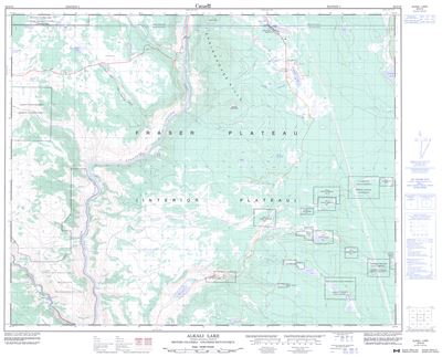 092O16 - ALKALI LAKE - Topographic Map