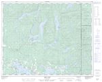 092P10 - DEKA LAKE - Topographic Map