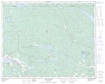 092P14 - LAC LA HACHE - Topographic Map