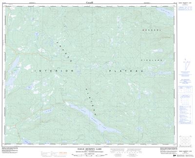093A03 - EAGLE (MURPHY) LAKE - Topographic Map
