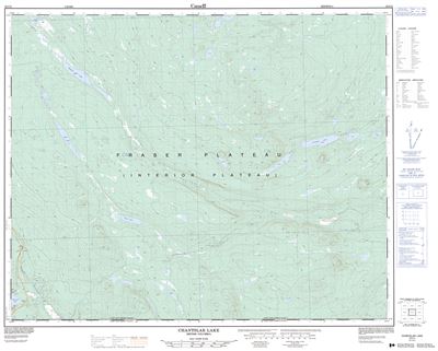 093C02 - CHANTSLAR LAKE - Topographic Map