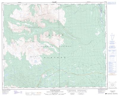 093C12 - TUSULKO RIVER - Topographic Map