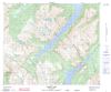 093E13 - NANIKA LAKE - Topographic Map