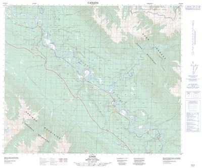 093H10 - LOOS - Topographic Map