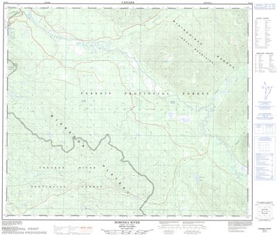 093J09 - HOMINKA RIVER - Topographic Map