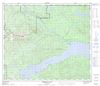 093K14 - TREMBLEUR LAKE - Topographic Map