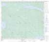 093K15 - INZANA LAKE - Topographic Map