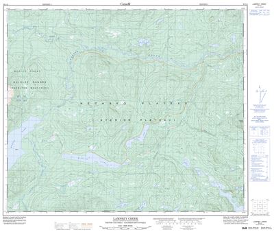 093L03 - LAMPREY CREEK - Topographic Map