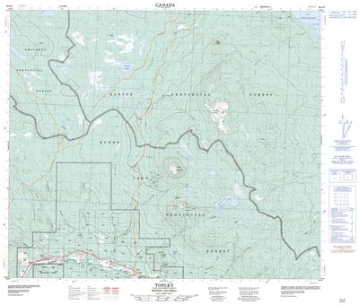 093L09 - TOPLEY - Topographic Map