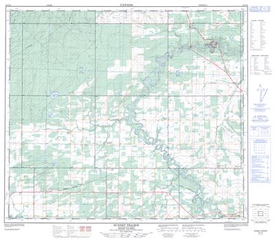 093P15 - SUNSET PRAIRIE - Topographic Map