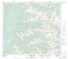 094B05 - GAUVREAU CREEK - Topographic Map