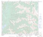 094B05 - GAUVREAU CREEK - Topographic Map