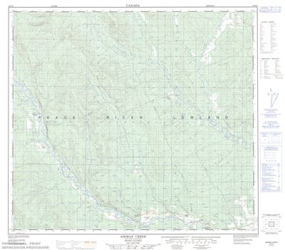 094B09 - AIKMAN CREEK - Topographic Map