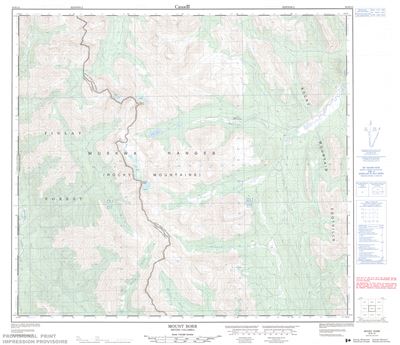 094B13 - MOUNT ROBB - Topographic Map