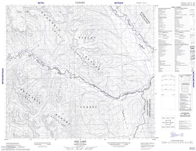 094C02 - END LAKE - Topographic Map