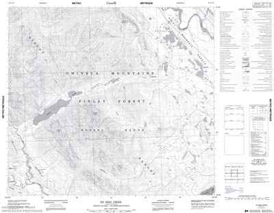 094C14 - ED BIRD CREEK - Topographic Map