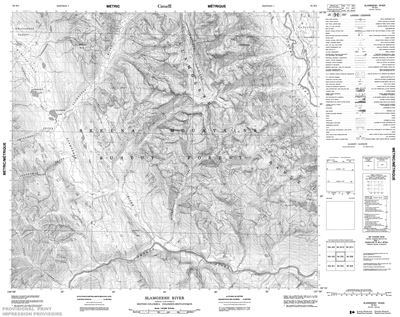 094D05 - SLAMGEESH RIVER - Topographic Map