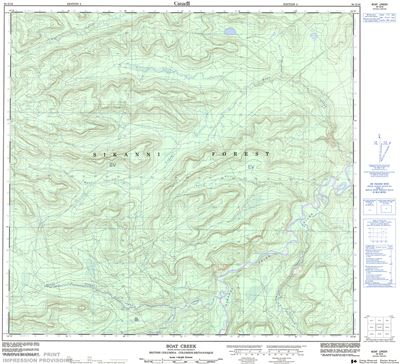 094G16 - BOAT CREEK - Topographic Map