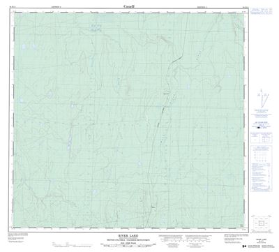 094H11 - RIVER LAKE - Topographic Map