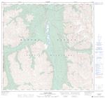 094K12 - YEDHE CREEK - Topographic Map