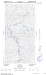 094O06E - PATRY LAKE - Topographic Map