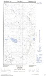 094O06W - PATRY LAKE - Topographic Map