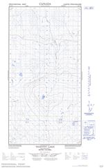 094O10E - TIGHTFIT LAKE - Topographic Map