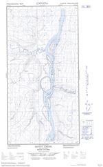 094O13W - SANDY CREEK - Topographic Map